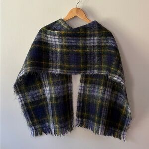Wool Mohair Scarf Gordon Dress Modern Tartan